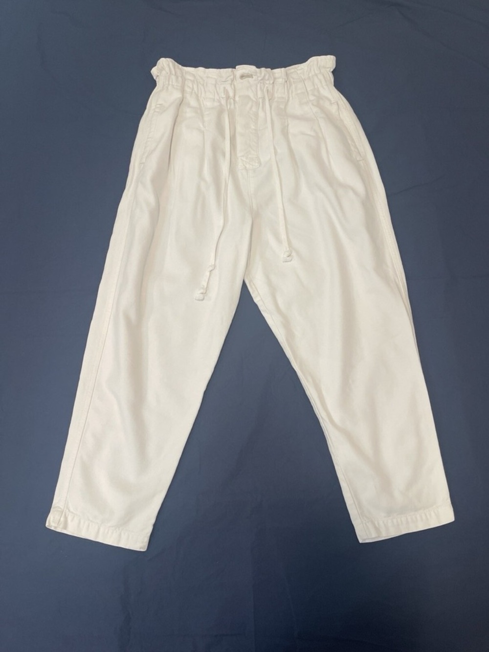 Free People Barrel Cropped Pants